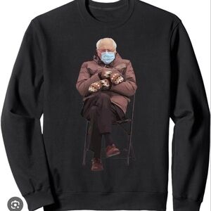 Bernie sanders crew neck hoodie